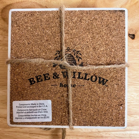 Bee & Willow coasters - Picture 2 of 2